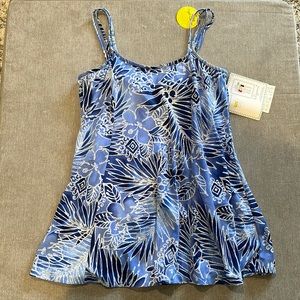 NWT- It figures skirted one piece. Size 18W